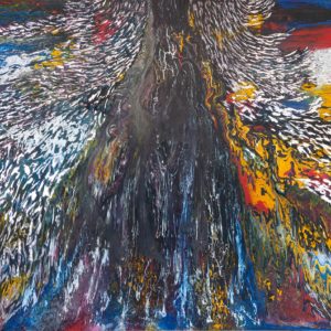 Artwork by Ingolf Kühn Glacier Art-No 11006 acrylic on dibond 305x205 2018