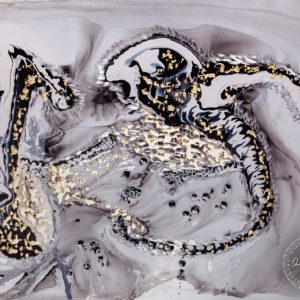 Artwork by Ingolf Luxurious Dreams Art-No 11082 acrylic on dibond 104 cm x 80 cm 2018