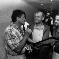 Ingolf Kühn with musician Joe Cocker